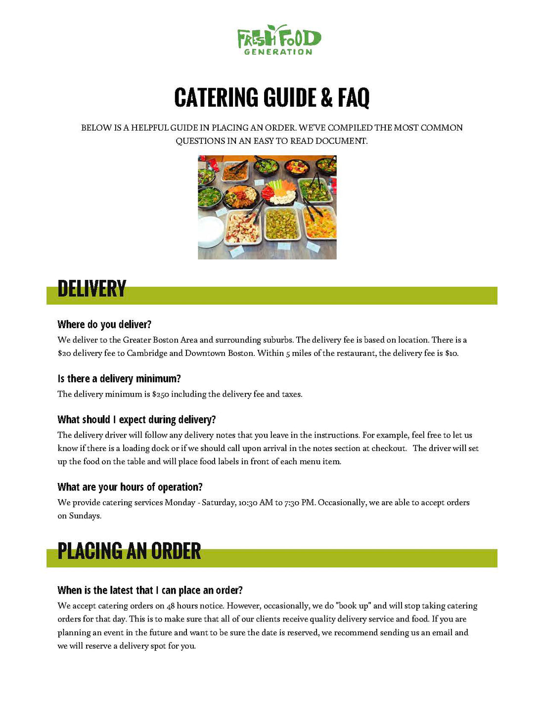 Faq Box Food Blog Collections – Fresh Food Generation