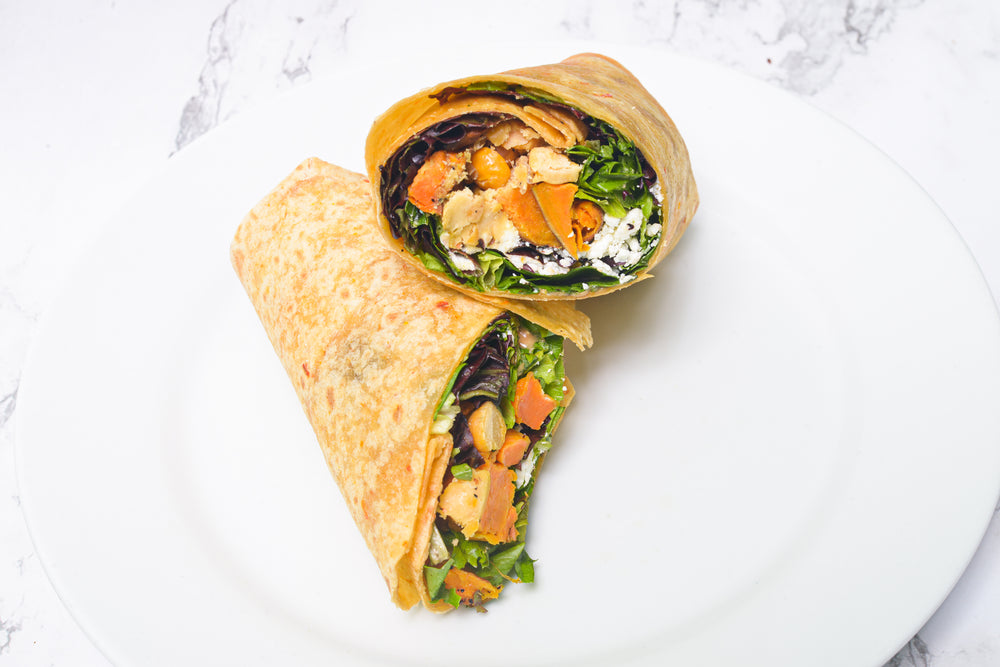 Sweet Potato and Goat Cheese Wrap - Boxed Lunch